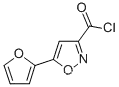 Molecular Structure of 88958-33-2 (5-(2-FURYL)ISOXAZOLE-3-CARBONYL CHLORIDE)